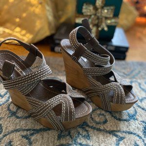 Miu Miu Ankle Strap Platform Shoes/Sandals - Size 36 (EU), 6 (US)
